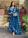 Av Viscose Printed Anarkali Kurti With Bottom Dupatta Wholesale Clothing Distributors In India